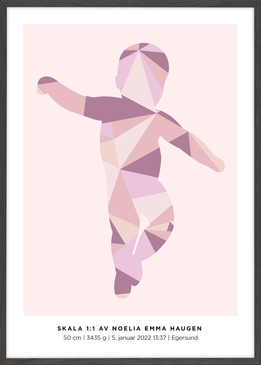 Fødselsplakat - Fødselsplakat