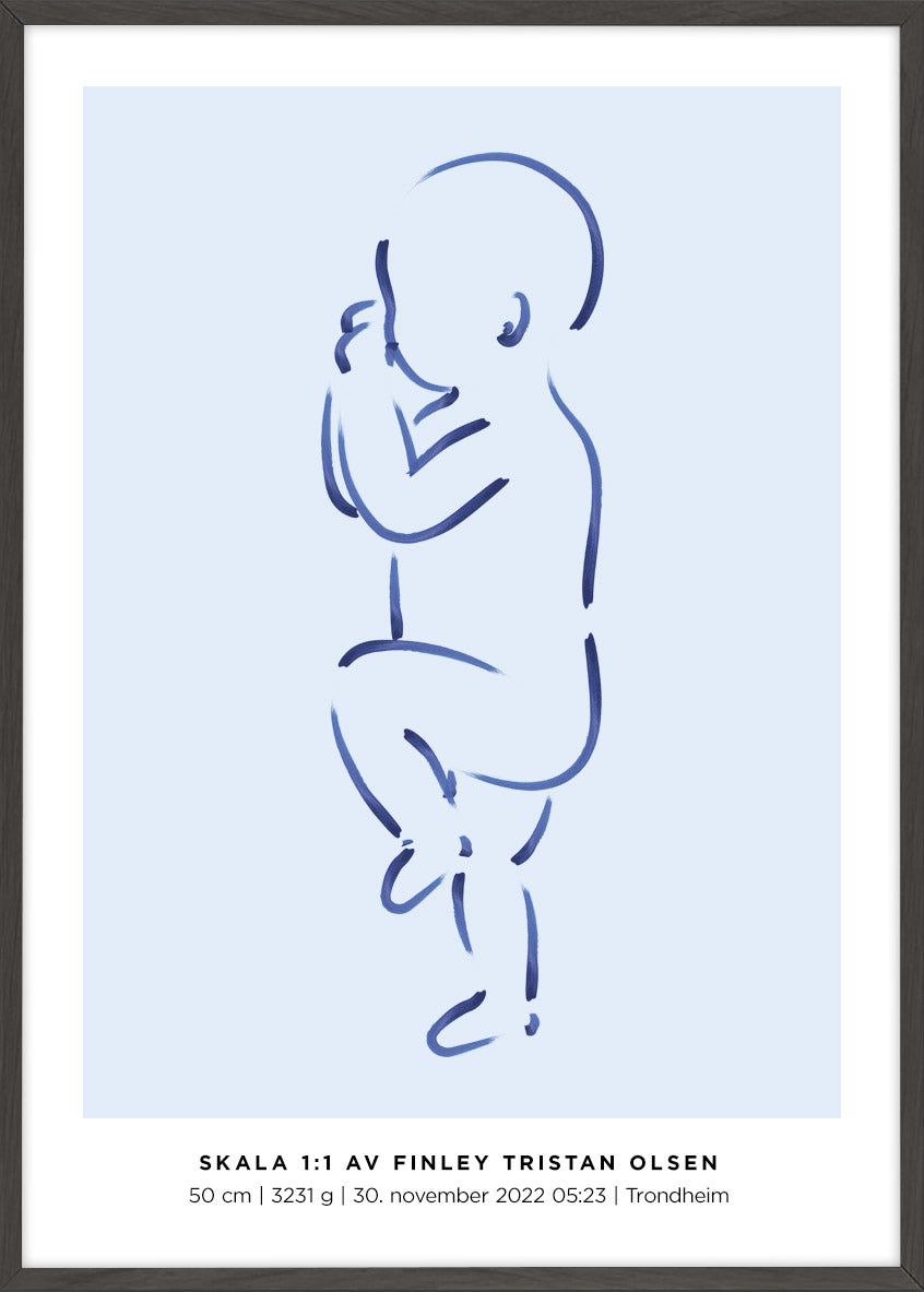 Fødselsplakat - Fødselsplakat