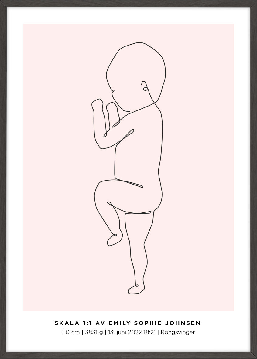 Fødselsplakat - Fødselsplakat